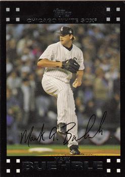 2007 Topps - Red Back #165 Mark Buehrle Front