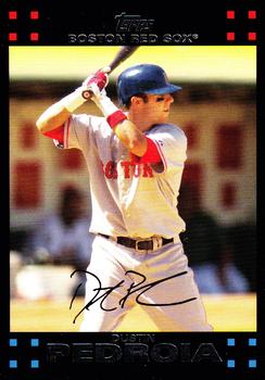 2007 Topps - Red Back #578 Dustin Pedroia Front