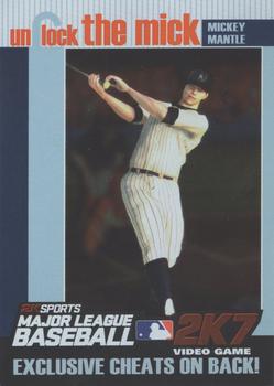 2007 Topps - Unlock the Mick #1 Mickey Mantle Front