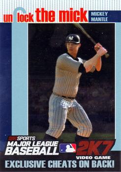 2007 Topps - Unlock the Mick #5 Mickey Mantle Front