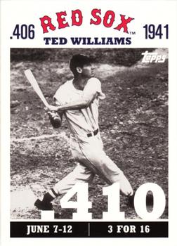 2007 Topps - Ted Williams 406 #TW18 Ted Williams Front