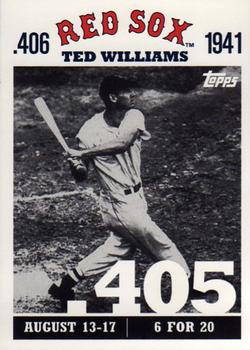 2007 Topps - Ted Williams 406 #TW27 Ted Williams Front