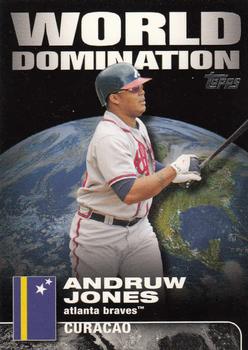 2007 Topps - World Domination #WD10 Andruw Jones Front