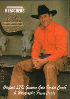 1993 Bleachers Nolan Ryan Promos #NNO Nolan Ryan Western Clothing- East Coast National Gold Front