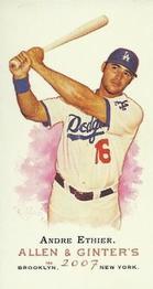 2007 Topps Allen & Ginter - Mini No Card Number #NNO Andre Ethier Front