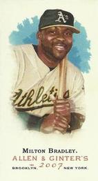 2007 Topps Allen & Ginter - Mini No Card Number #NNO Milton Bradley Front