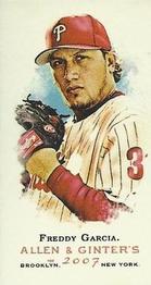 2007 Topps Allen & Ginter - Mini No Card Number #NNO Freddy Garcia Front