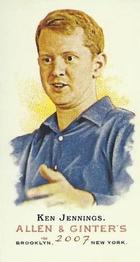 2007 Topps Allen & Ginter - Mini No Card Number #NNO Ken Jennings Front