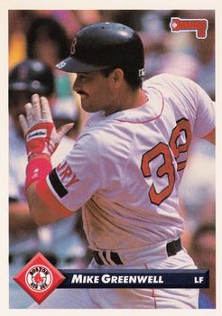 1993 Donruss #223 Mike Greenwell Front