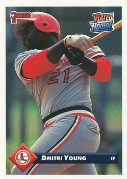 1993 Donruss #638 Dmitri Young Front