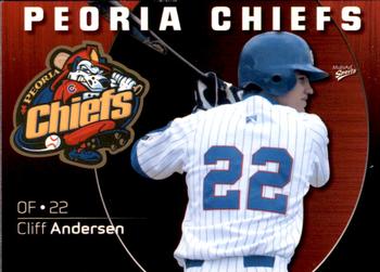 2009 MultiAd Peoria Chiefs #2 Cliff Andersen Front