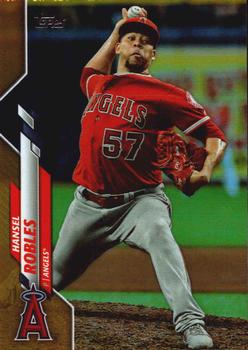 2020 Topps - Gold Foil #339 Hansel Robles Front