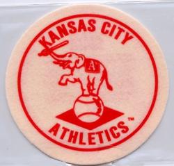 2007 Topps Heritage - Felt Logos #NNO Kansas City Athletics Front