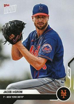 2020 Topps Now Road to Opening Day New York Mets #OD-265 Jacob deGrom Front