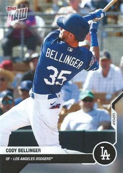 2020 Topps Now Road to Opening Day Los Angeles Dodgers #OD-408 Cody Bellinger Front