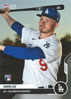 2020 Topps Now Road to Opening Day Los Angeles Dodgers #OD-413 Gavin Lux Front