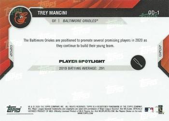 2020 Topps Now Road to Opening Day Baltimore Orioles #OD-1 Trey Mancini Back