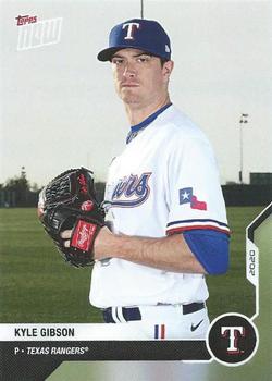 2020 Topps Now Road to Opening Day Texas Rangers #OD-222 Kyle Gibson Front