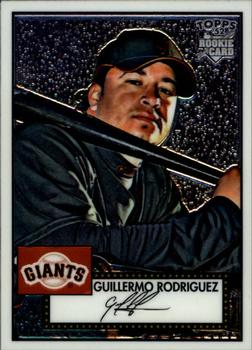 2007 Topps Rookie 1952 Edition - Chrome #TCRC83 Guillermo Rodriguez Front