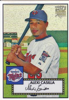 2007 Topps Rookie 1952 Edition - Chrome Refractors #TCRC41 Alexi Casilla Front
