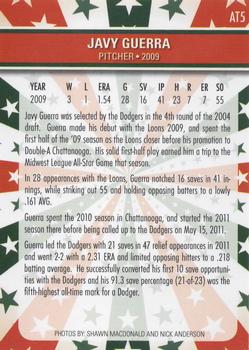 2012 Choice Great Lakes Loons - All-Time Team #AT5 Javy Guerra Back