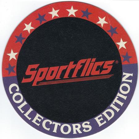 1986 Sportflics - Jumbo Discs #NNO Roger Clemens Back