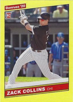 2020 Donruss - Yellow #247 Zack Collins Front