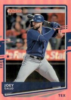 2020 Donruss - Holo Pink #196 Joey Gallo Front