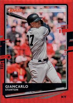 2020 Donruss - Holo Red #195 Giancarlo Stanton Front