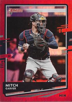 2020 Donruss - Holo Red #198 Mitch Garver Front