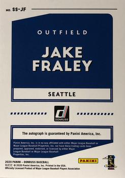 2020 Donruss - Signature Series #SS-JF Jake Fraley Back
