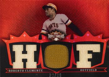 2007 Topps Triple Threads - Relics #TTR8 Roberto Clemente Front