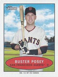 2020 Topps Heritage - 1971 Bazooka Numbered Test #11 Buster Posey Front