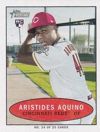 2020 Topps Heritage - 1971 Bazooka Numbered Test #24 Aristides Aquino Front