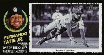 2020 Topps Heritage - 1971 Topps One of the Game's Greatest Moments Box Toppers #36 Fernando Tatis Jr. Front