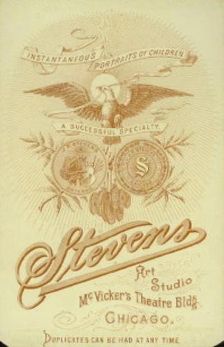 1890 Stevens Cabinets #NNO Jimmy Ryan Back