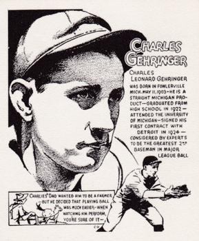 1976 Midwest Sports Collectors Convention Detroit Tigers #NNO Charlie Gehringer Front