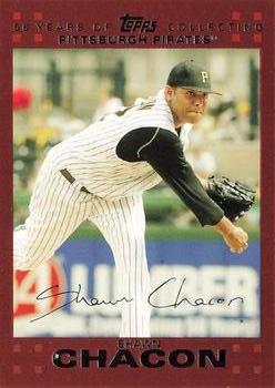 2007 Topps Updates & Highlights - Copper #UH61 Shawn Chacon Front
