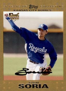 2007 Topps Updates & Highlights - Gold #UH180 Joakim Soria Front