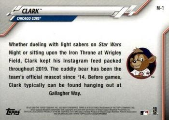 2020 Topps Opening Day - Mascots #M-1 Clark Back