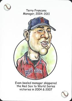 2019 Hero Decks Boston Red Sox Baseball Heroes Playing Cards (15th Edition) #NNO Terry Francona Front