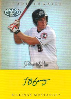 2007 TriStar Prospects Plus - Yellow #3 Todd Frazier Front