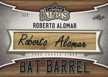 2020 Leaf Lumber Kings - Bat Barrel Relics #BB-44 Roberto Alomar Front