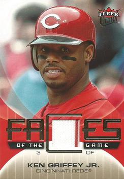 2007 Ultra - Faces of the Game Materials #GF-KG Ken Griffey Jr. Front