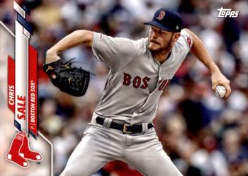 2020 Topps Boston Red Sox #BOS-2 Chris Sale Front