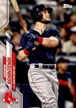 2020 Topps Boston Red Sox #BOS-3 Andrew Benintendi Front