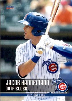 2017 Choice Iowa Cubs #12 Jacob Hannemann Front