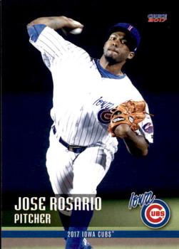 2017 Choice Iowa Cubs #22 Jose Rosario Front
