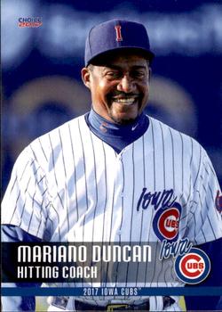 2017 Choice Iowa Cubs #32 Mariano Duncan Front