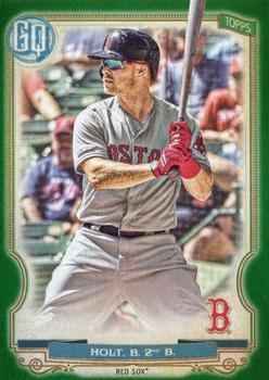2020 Topps Gypsy Queen - Green #19 Brock Holt Front